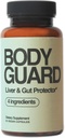 Bodyguard Liver Detox & Gut Health, Setria® Liposmal Glutathione 250mg, Master Antioxidant, Post-Celebration Formula, Red Flush Support, Vegan, Glutenfrei, Made in USA, 4 Zutaten, 60 Kapseln