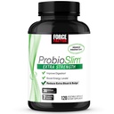 FORCE FACTOR ProbioSlim Probiotici ad alta resistenza per le donne e gli uomini con 30 miliardi di CFU di Probiotici per la salute digestiva, Bloating Relief e Gut Health, con fibra prebiotica, 120 capsule