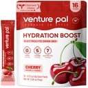 Venture Pal Powder Packets sans électrolyte de sucre - Liquid Daily IV Drink Mix pour l'hydratation rapide et la récupération des parties