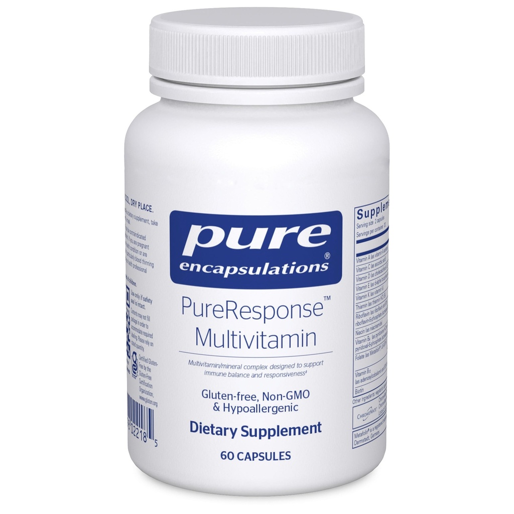 Encapsulations pures Multivitamine PureResponse Support pour l'équilibre immunitaire et la réceptivité