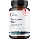 Designs for Health DFH Complete Multi - Complete Multi Vitamine + Minéral Supplément avec Folate, 1000 UI Vitamine D, Immune Support Vitamines - Multivitamine sans Cuivre, sans Fer (120 Capsules)