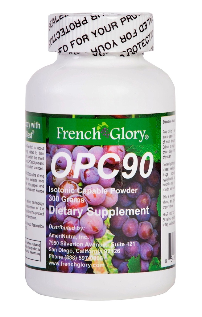 FrenchGlory OPC90: Isotonic OPC Antioxidant 3 Monate Supplement