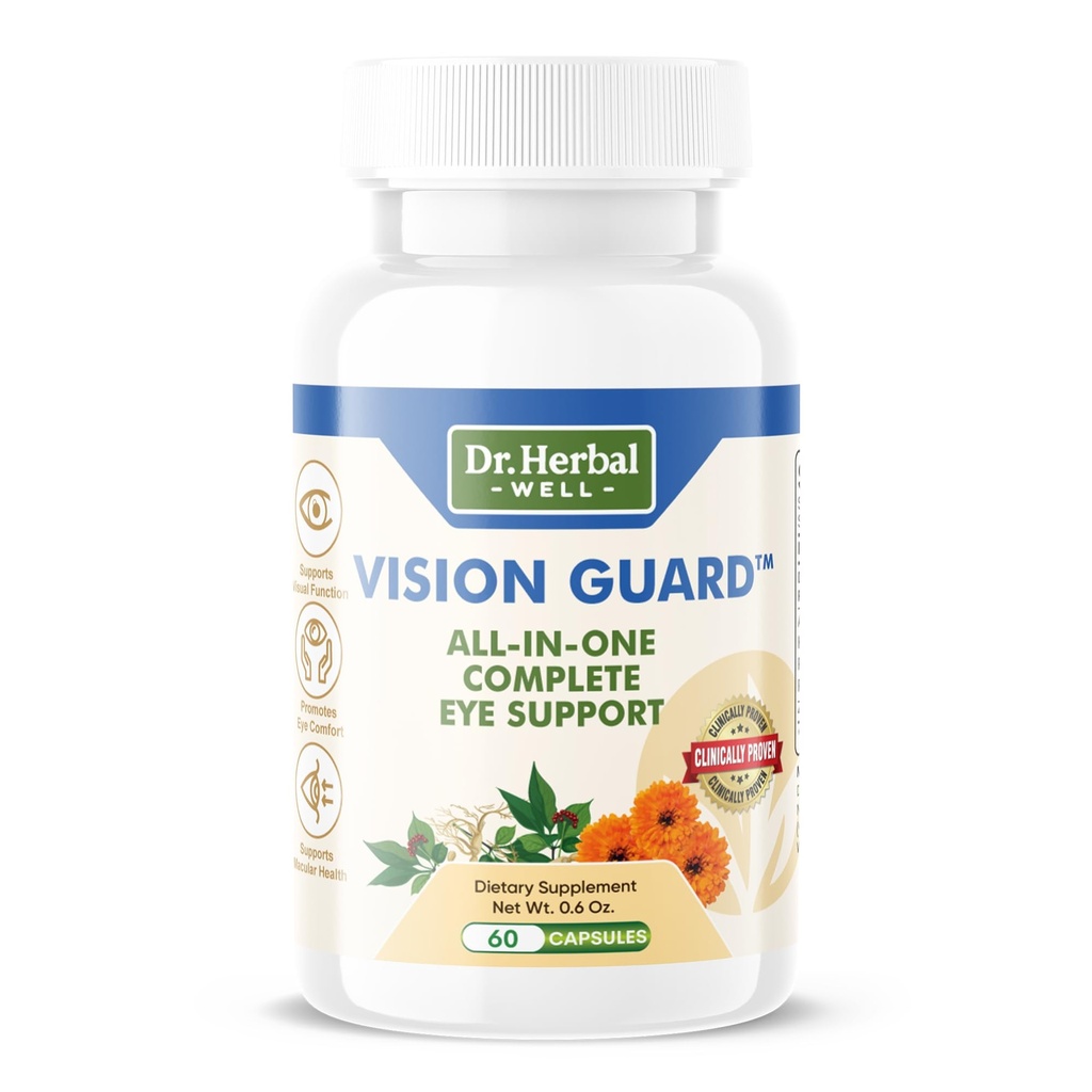 Vision Guard – Tutto in un unico supporto per gli occhi, 60 capsule