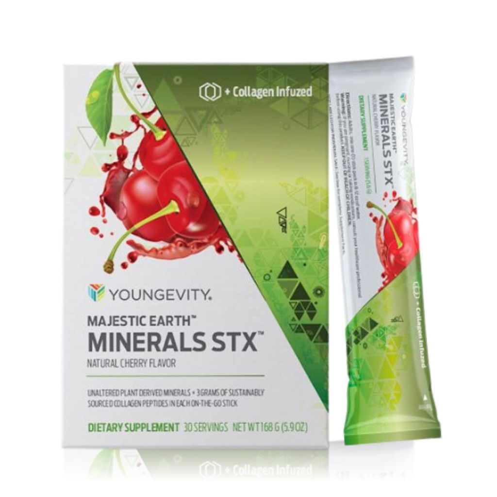 Polvere di minerali derisi della pianta di STXTM della Terra Majestic di Youngevity