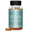 SHIZAM Rétinol Vitamine A Gommies, Vitamines Gommy pour un teint clair et peau glamour: Multivitamine anti-âge pour les femmes: Collagène Booster: Pills/Pills Capsule/Capsules Supplément/Suppléments Alt