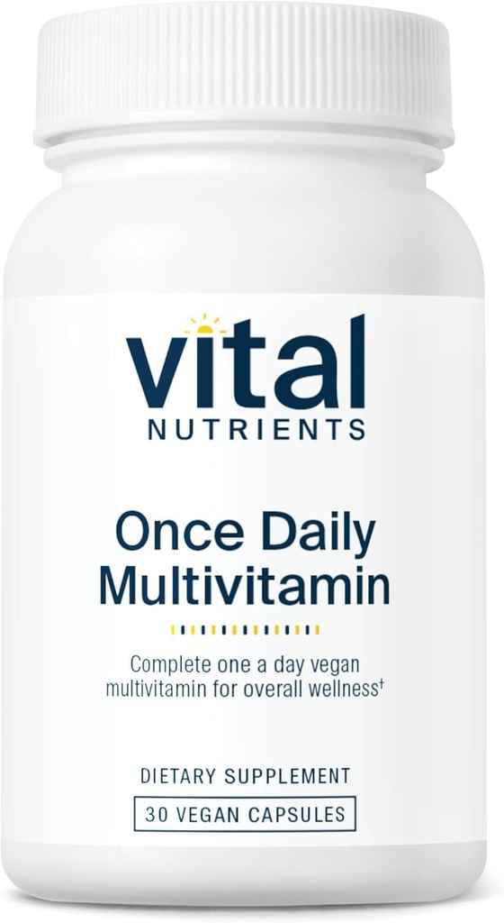 Nutriments vitaux une fois par jour Multivitamines Végétaux Multi pour les femmes et les hommes Sans allergènes