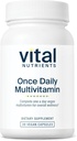 Nutriments vitaux une fois par jour Multivitamines Végétaux Multi pour les femmes et les hommes Sans allergènes