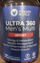 Vitamine World Ultra 360 Hommes Multi Sport (180)