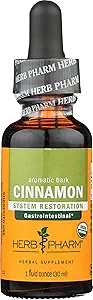 Kräuter Pharm Certified Organic Cinnamon Liquid Extract für Herz- und Kreislaufunterstützung - 1 Unze