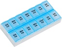 Ezy Dose Blue, Bianco 7 Day Pill Organizer 67375
