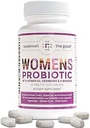 Probiotika für Frauen - Unterstützt Verdauungs- & Vaginale Gesundheit mit D3, Prebiotics & Cranberry - Verteidigt gegen UTI & Hefe - 15x Mehr Effektive als normale Kapseln (60 Count)