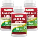 Best Naturals estratto 400 mg 120 vcaps (120 conteggio (pacchetto di 3))