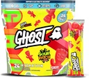 GHOST Hydration Packets, Sour Patch Kids Redberry, 24 Sticks, Elektrolytpulver - Getränke Mix Supplement mit Magnesium, Kalium, Calcium, Vitamin C - Vegan, frei von Soja, Zucker & Gluten