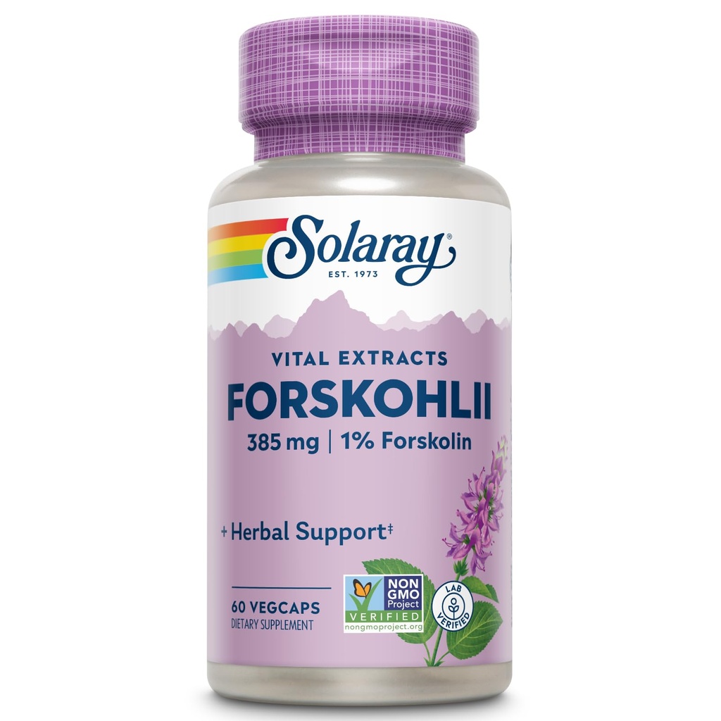 SOLARAY - Forskohlii, 385 mg