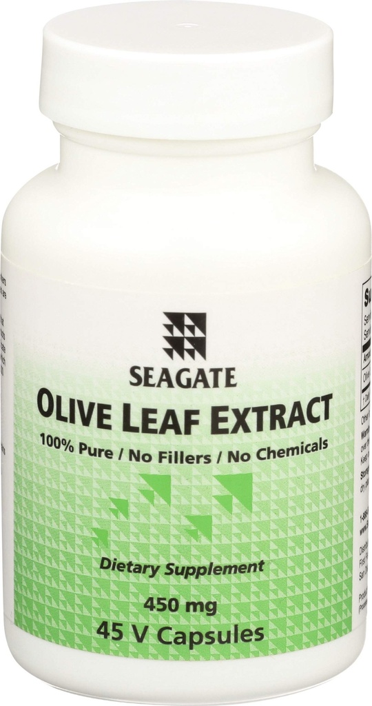 Produits Seagate Olive Leaf Extract 450mg 45 Capsules