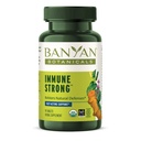 Banyan Botanicals Immune Strong – Supplemento organico con Turmeric & Tulsi -- Formula immunitaria ayurvedica che supporta le difese naturali del corpo* – 90 compresse – Non OGM Sostenibilmente Source Vegan