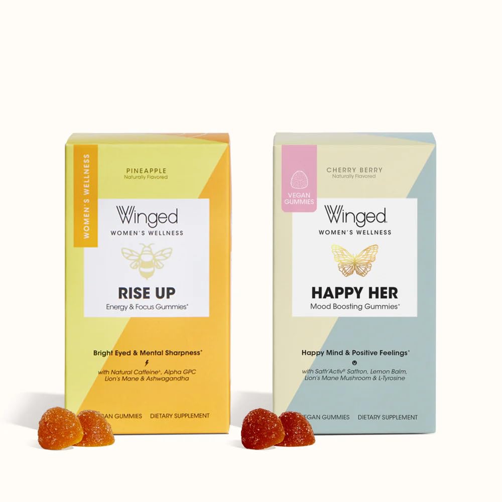 Ha vinto felice suo mood & Rise Up Gummies Bundle