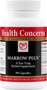 Salute Preoccupazioni Marrow Plus – Bone Marrow & Blood Generation Herbal Supplement – Chinese Herbal Formula for Anemia, & Circulation Support – Astragus, Salvia, & Tangerine Extracts – 90 Capsule