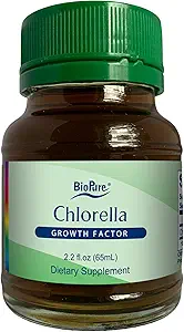 BioPure Chlorella Growth Factor Liquido – Nutriente-Dense, Superfood Nutraceutico Confezionato con Proteine, Vitamine, Minerali e Aminoacidi che Supporta Metabolismo, Detox & Immunity – 2.2 fl oz