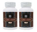 2-Pack Curcumin Longvida par Nutrivene (500 mg, 60 capsules)