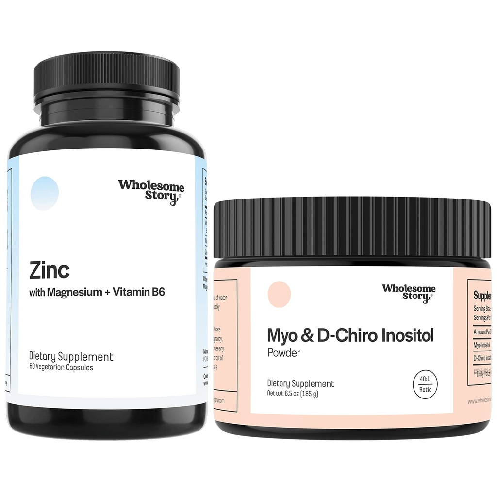 Zinc, Magnésium + Myo & D Chiro Inositol.