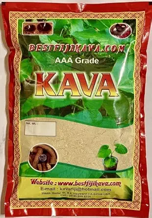AAA Grade Waka Kava Root Powder - 1 LB | 100% polvere di Kava Noble | Realizzata in Razze di Kava Kava pura Fijian