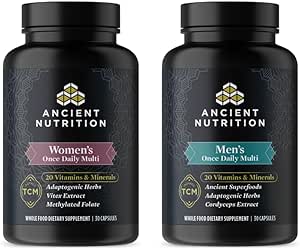 Antike Ernährung Mutlivitamin Men's Once Daily Capsules, 30 Count + Multivitamin Frauen einmal täglich Kapseln, 30 Count