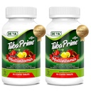 DEVA Tuba Prime Vegan Multivitamin High-Potency Vitamin und Mineralische Nahrungsergänzung Antioxidantien, Obst und Gemüse Mischung, Super Pilze, Probiotika, Präbiotika, Samen, Kräuter - 90 Tabs, 2-Pack