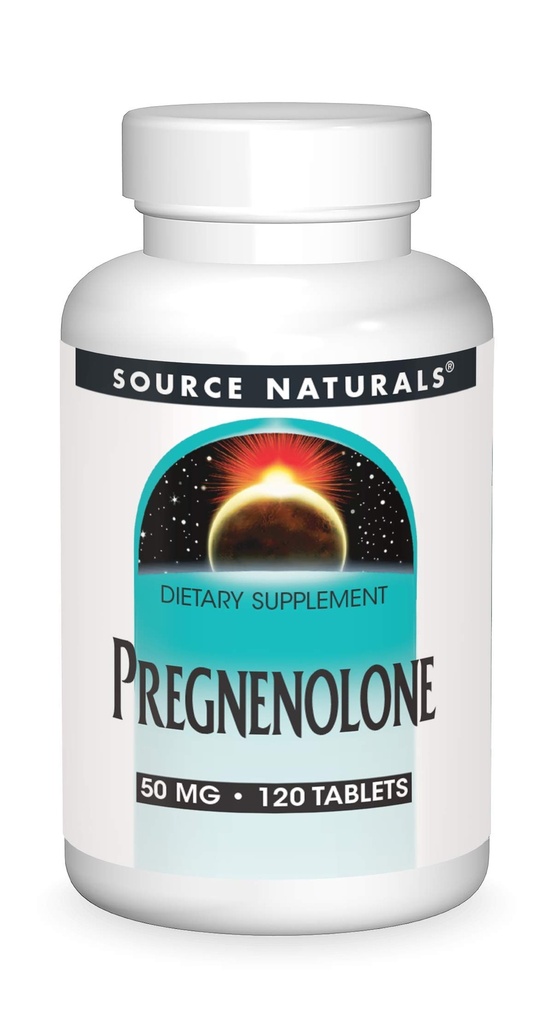 Quelle Naturals Pregnenolone 50mg - 120 Tabletten