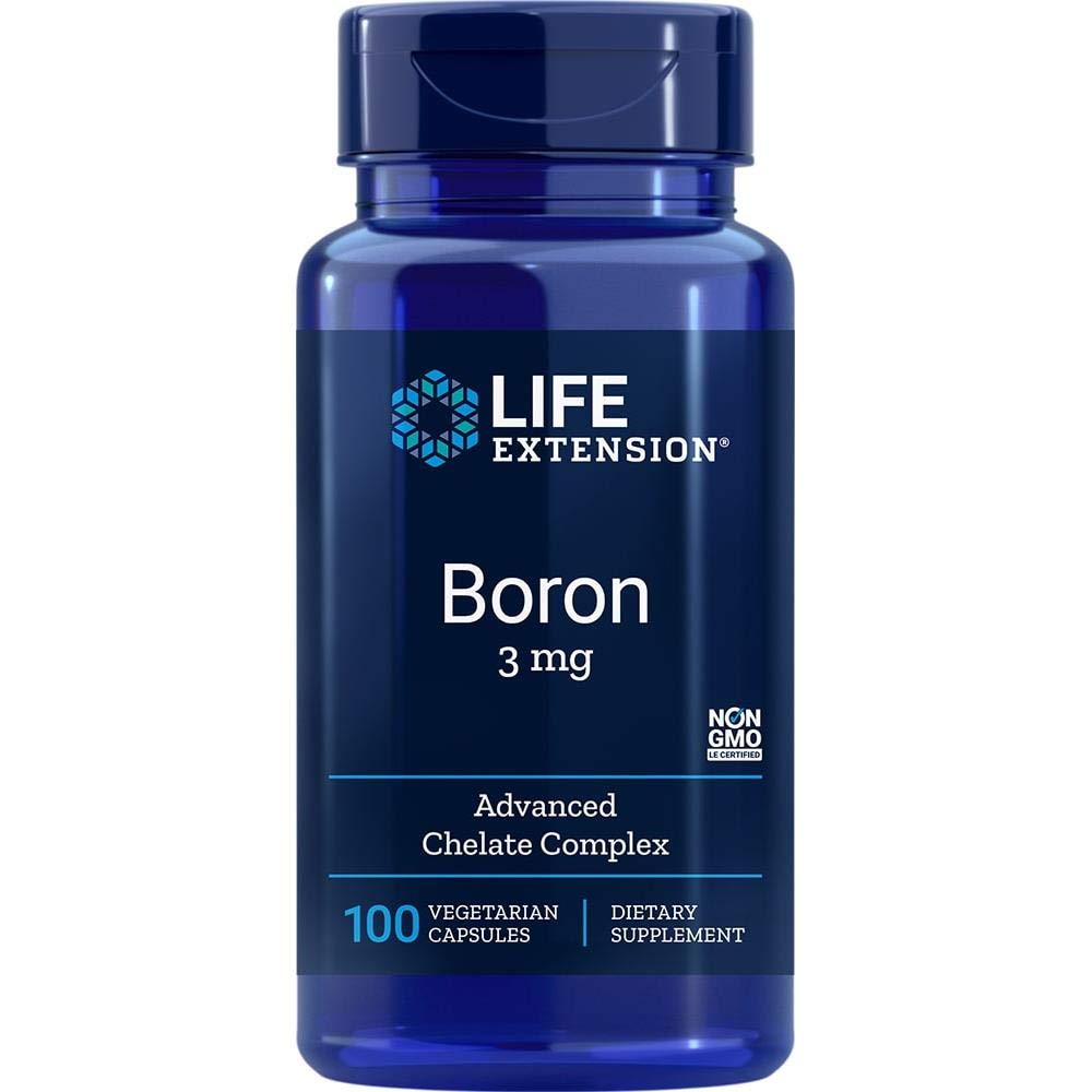 Prolongation de la durée de vie DHEA 25mg et Boron 3mg - Suppléments pour l'équilibre hormonal, la santé osseuse, immunitaire et le système nerveux