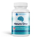Neuro One Brain Support Supplementi per Memoria - Integratore di Supporto Cognitivo - Boost Focus, Mood, Clarity, Concentrazione e Velocità Mentale - Integratore Del Cervello per Adulti - 60 Capsule