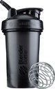 Bouteilles de mélange Classic V2 Bouteille de Shaker Parfaite pour Shakes Protein et Préentraînement, 20-Ounce, Noir