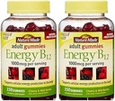 Nature Made Energy B12 Erwachsene Gummis 1000 mcg pro Servierung 150 Ct (Pack mit 2)