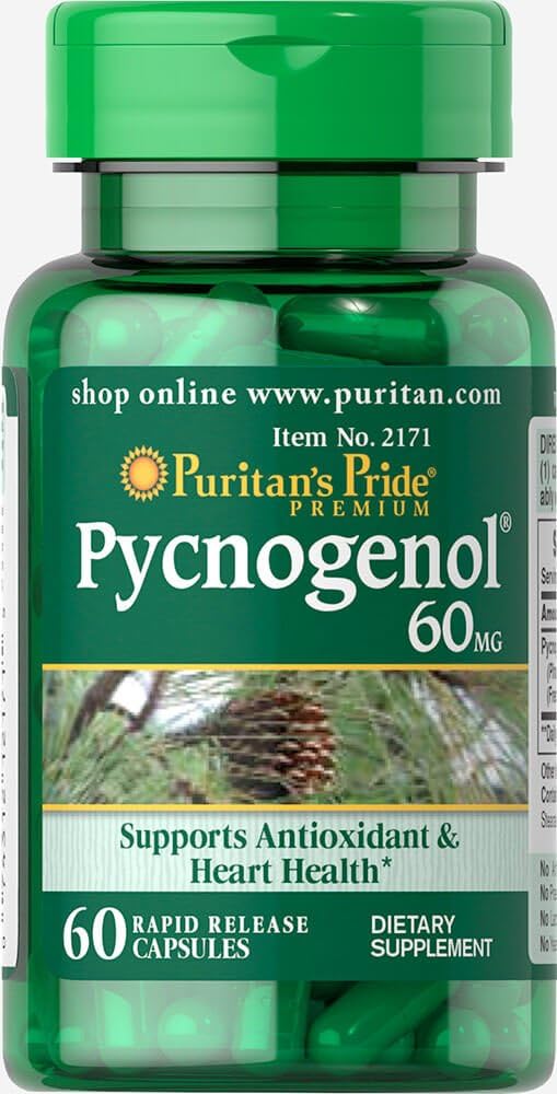 Puritan's Pride Pycnogenol 60 mg-60 Kapseln