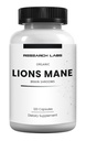 Laboratori di ricerca Organic Lions Mane Supplemento capsule, 120 capsule w/Patent LitropaneTM, Sistema immunitario Booster & Nootropic Brain Support Mushroom Supplement. 10X estratto paragonabile a 18.000mg