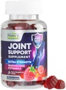 Supplément de soutien conjoint - Glucosamine Gommy Extra Strength soutient les articulations santé et flexibilité pour le dos, les genoux, les mains - Vitamine naturelle E Immune Support - Meilleurs Gommies pour les femmes et les hommes - 60 Gommies