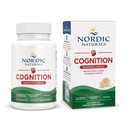 Nordic Naturals Cognition Mushroom Complex, Unflavored - 60 Capsules - Cerveau, Mémoire et Support d'humeur - Mélange de Lion.