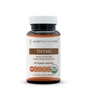 Segreti della Tribe Thyme 60 capsule, fatti con capsule vegetali e USDA Organic Thymus Vulgaris Toni Effect (60 capsule)