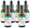 Morter Trace Minerals in Colloïdal Suspension (6 Pack) Morter HealthSystem Best Process Alkaline — Nutrient Dense Trace Elements, Fulvic Minerals & Amino Acides
