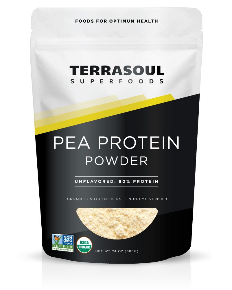Terrasoul Superfoods Bio Pea Protein (Unflavored, glatte Textur), 1,5 Pfund