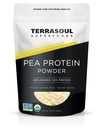 Terrasoul Superfoods Bio Pea Protein (Unflavored, glatte Textur), 1,5 Pfund