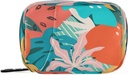 Naanle Cartoon Hawaii Floral Pill Box 7 giorno Pill Case Bag organizzatore di viaggio Pill Bag con Zipper Portable Weekly Case Dimensioni compatte per il supporto supplemento di vitamina