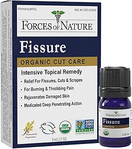 Forze di natura – Natural, Organic Fissure Care (5ml) Non OGM, No Harmful Chemicals –Soothe & Relieve Burning, Throbbing, Stinging, Itchy, Bleeding Tissue Caused by Fissures or Hemorrhoids