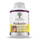 Simple Natures Pure Premium Berberine HCl 500mg - 120 Kapseln - Herz-Kreislauf-Gastrointestinale Immununterstützung - Chromium Cinnamon