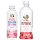 MaryRuth's Women's Multivitamin + Hair Growth Liposomal (Peach) & Liquid Nighttime Multimineral (Cranberry) | Clean Label Project Verified® | Vegan | Beauty, Bedtime, & Gesamtgesundheit