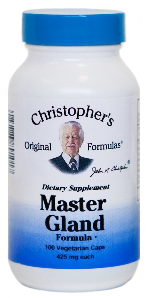 Formula originale di Christopher Master Gland Formula, 375 mg, 100 capsule vegetariane