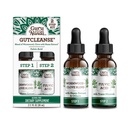 GuruNanda Gutcleanse 2-Step Kit - Nahrungsergänzungsmittel zur Hilfe bei der Verdauung - Mischung aus Fulvic Acid, Wormwood, Clove & Neem Extract, 2x1 FlOz