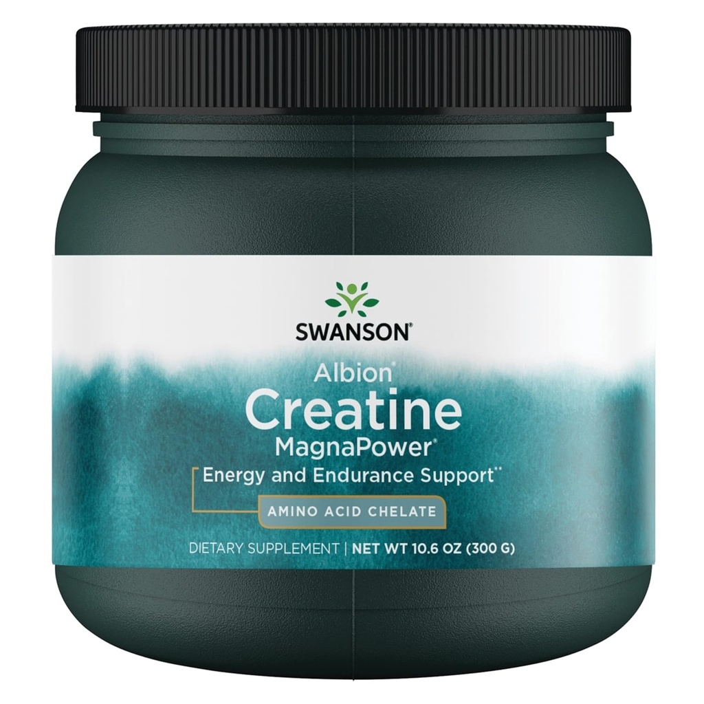 Swanson 100% pura creatina magnapower 10.6 oncia (300 g) Pwdr
