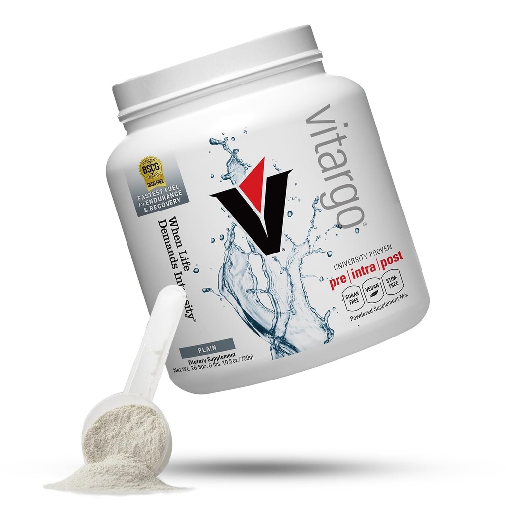 Vitargo Carbohydrate Powder | Feed Muscle Glycogen 2X più veloce | 1 LB non aromatizzato pre allenamento e post workout Recovery Powder| Carb Supplement for Recovery, Endurance, Gain Muscle Mass