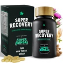 SuperBonsai Super Recovery Capsules for Post Celebration and Morning Relief - All Natural Holistic Support - 3 Kapseln vor dem Trinken und eine optionale Servierung nach (14 Servietten)